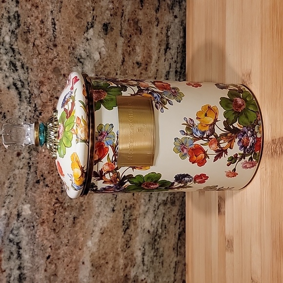 MacKenzie-Childs Other - Mackenzie-Childs Flower Market Large Canister in White